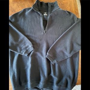 American eagle corded half zip